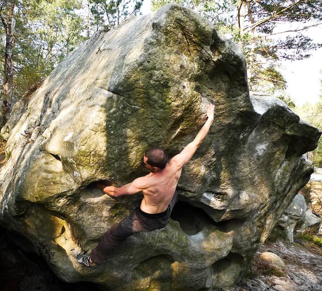 Rock Climbing Fontainebleau France: Bouldering Paradise
